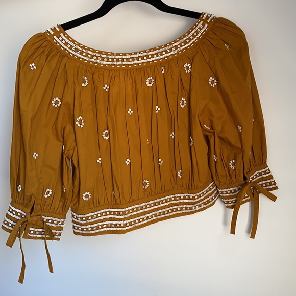 Ulla Johnson Zola Bead Embellished Top - Size 4 - Picture 4 of 8